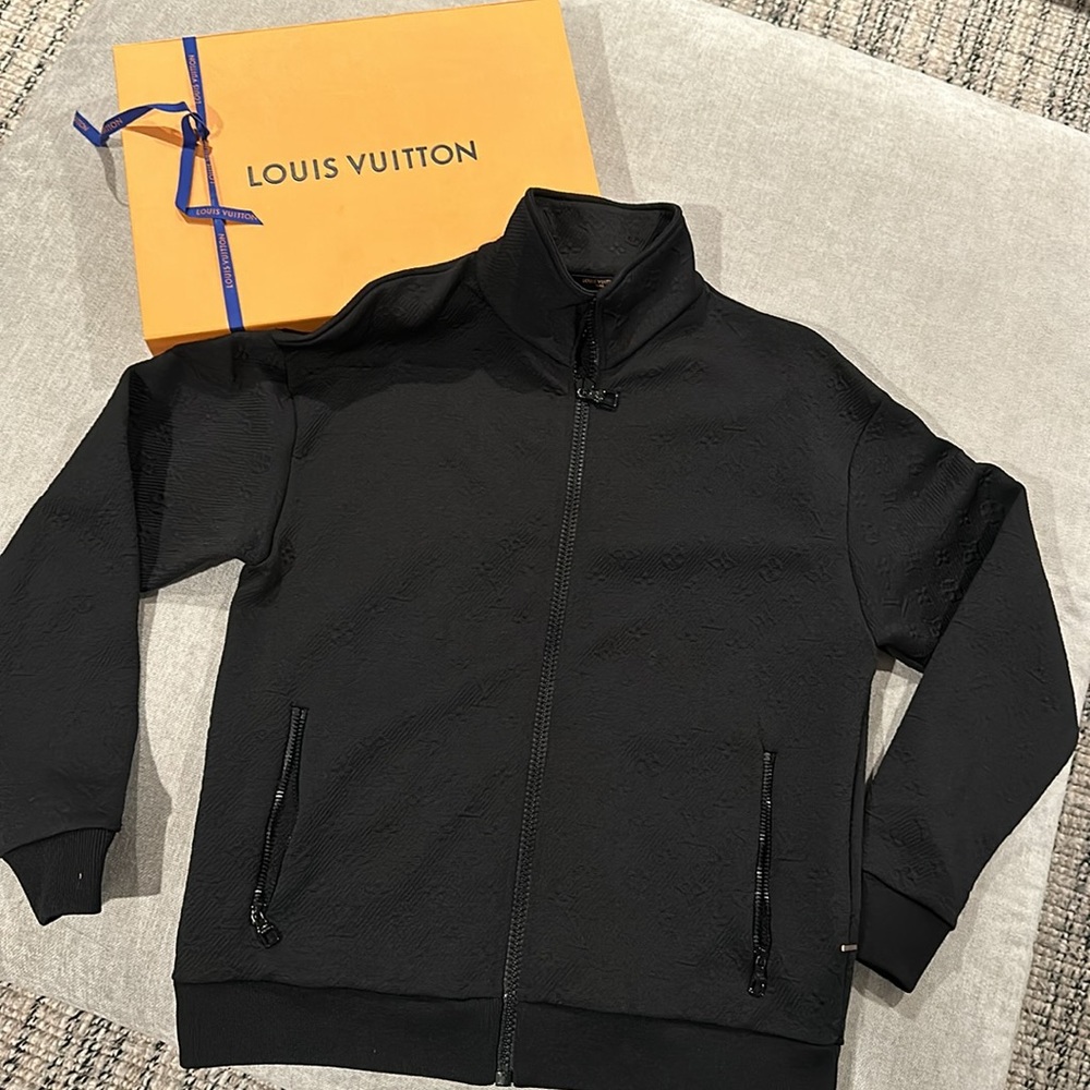 Louis Vuitton Monogram Zip-Through Top